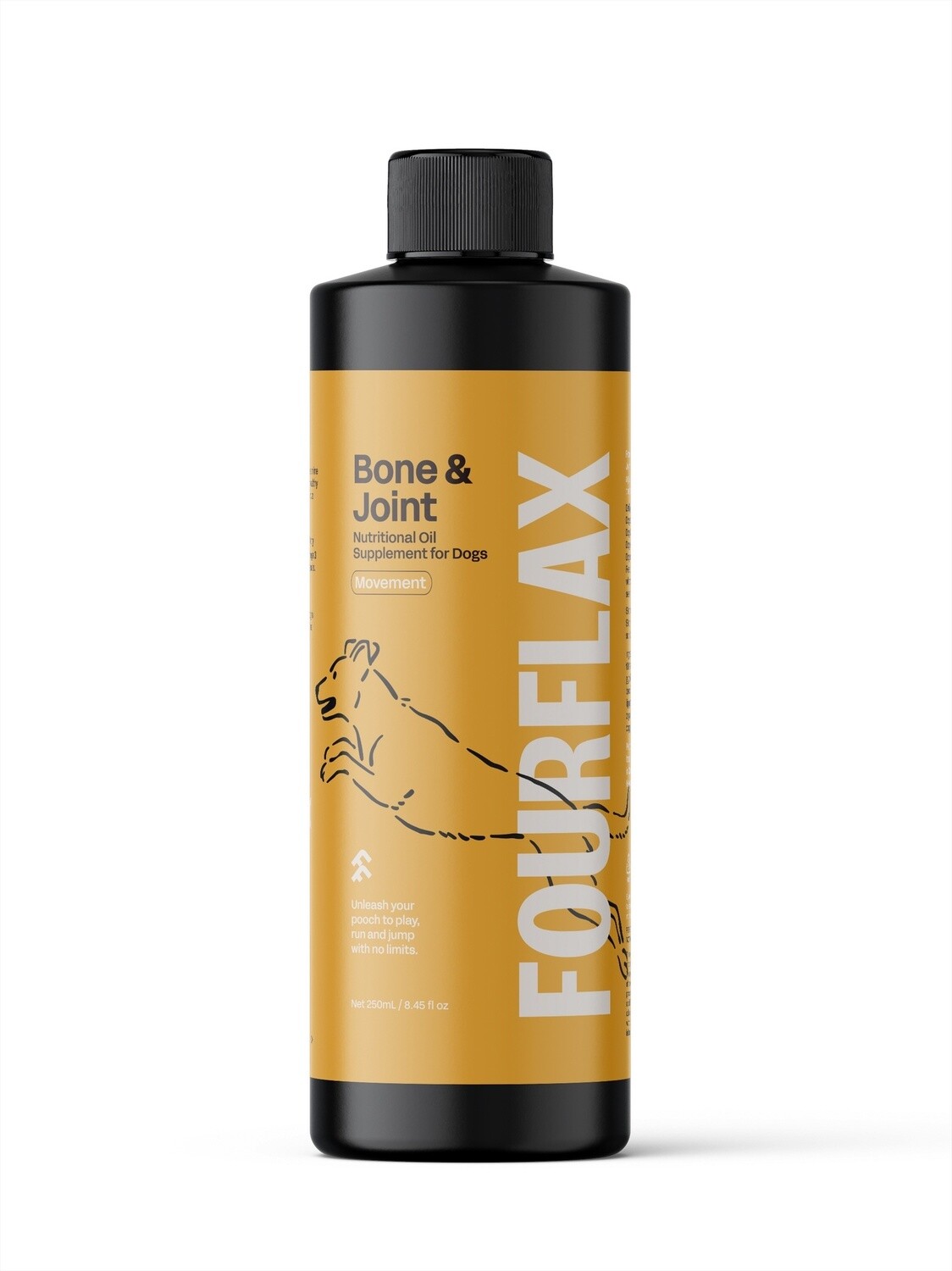 Fourflax Canine - Bone and Joint Oil, Size: 250ml