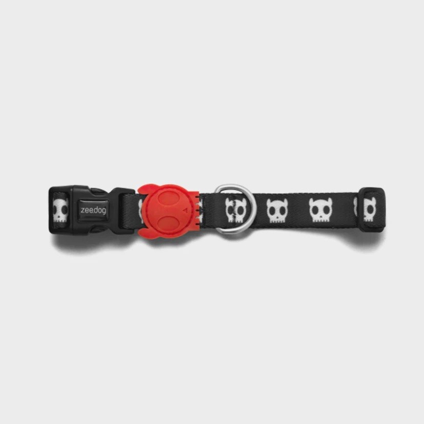Zee.Dog Collar Skull, Size: XSmall