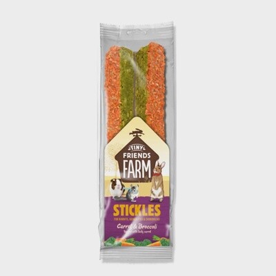 Tiny Friends Farms Stickles Carrot & Broccoli (2 pack)