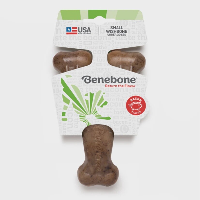 Benebone Wishbone Bacon, Size: Small