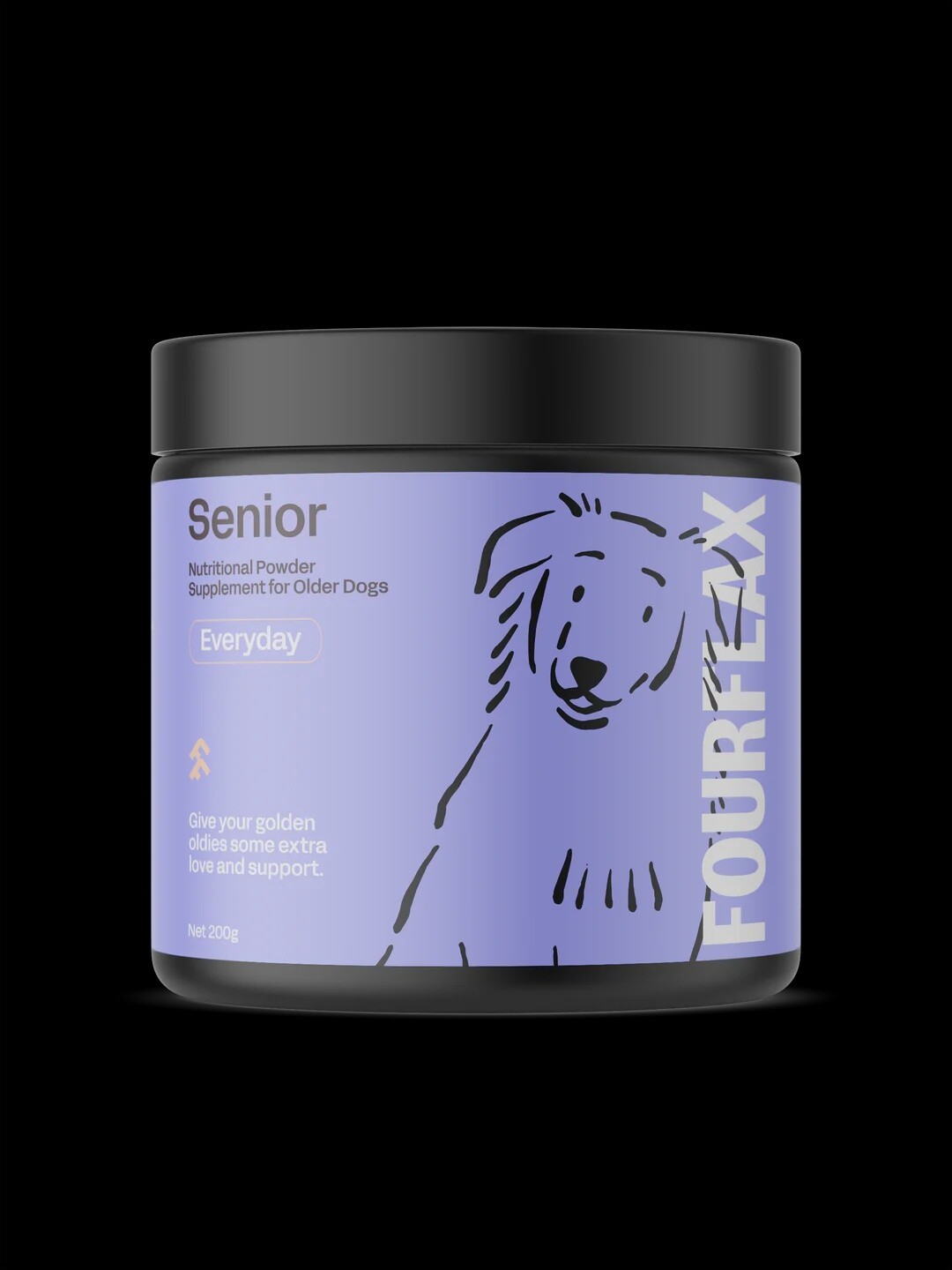 Fourflax Canine Senior, Size: 200g