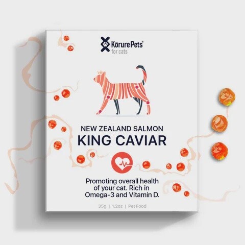 Korure Pets Salmon Caviar for Cats