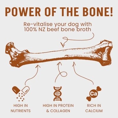 Korure Pets Beef Bone Broth for Dogs