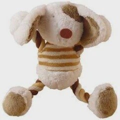 Yours Droolly Teethers Pup Happy Dog