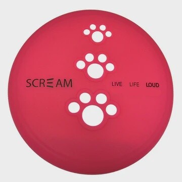 Scream Extreme Silicon Pet Flyer Pink