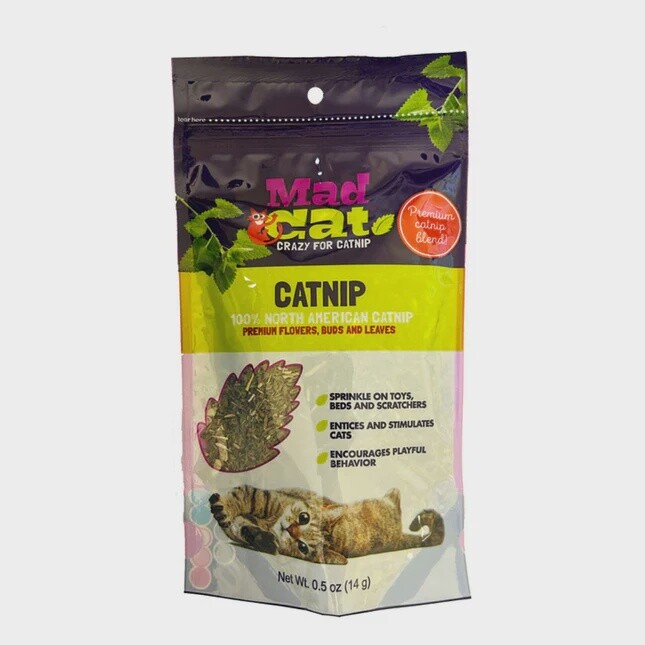 Mad Cat Catnip, Size: 14g Bag