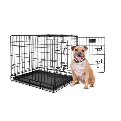 Yours Droolly Double Door Crate