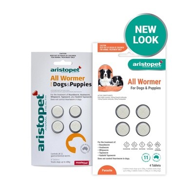 Aristopet All Wormers Puppies &amp; Small Dogs