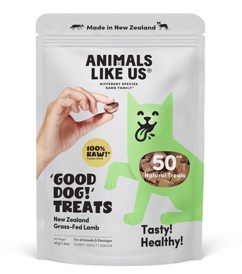 Animals Like Us Dog Treats Lamb