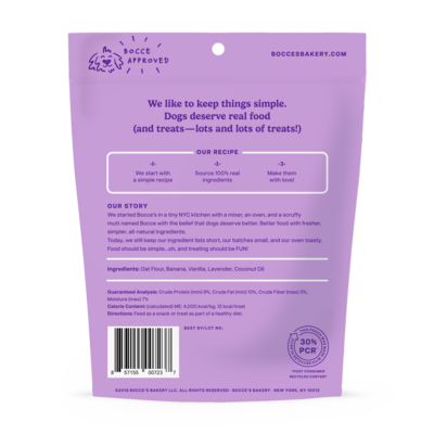Bocce's Bakery Bedtime Tea Biscuits