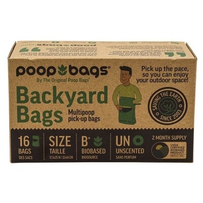 The Original Poop Bags Backyard Bags