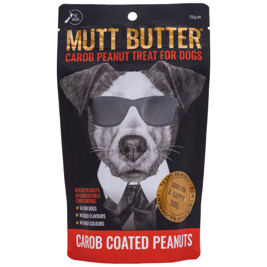 Mutt Butter Carob Coated Peanut