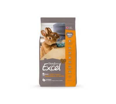 Burgess Excel Indoor Rabbit Nuggets With Dandelion &amp; Nettle
