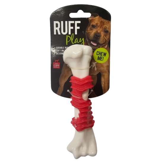 Play Ruff Dog Ruff Play Meaty Bone Dog Toy