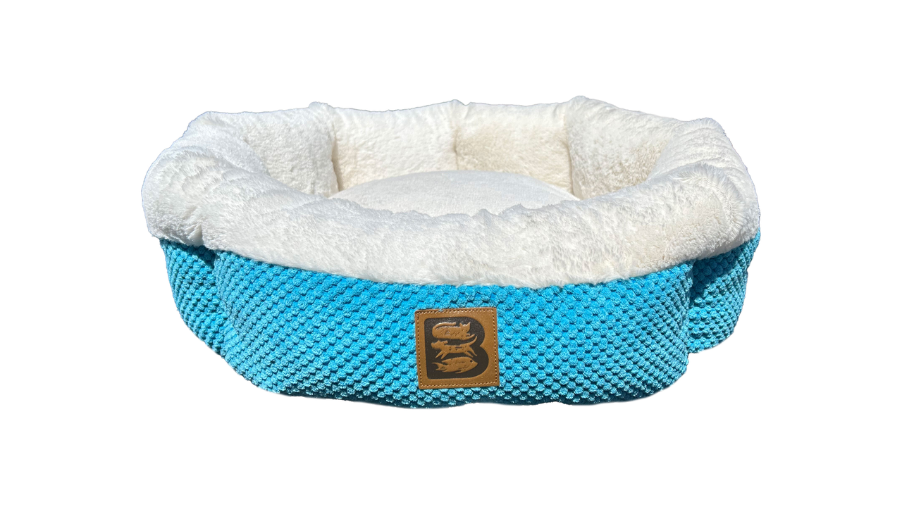 Brooklands Cozy Round Bed Azure