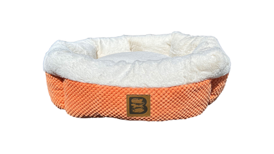 Brooklands Cozy Round Bed Apricot