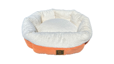 Brooklands Cozy Round Bed Apricot