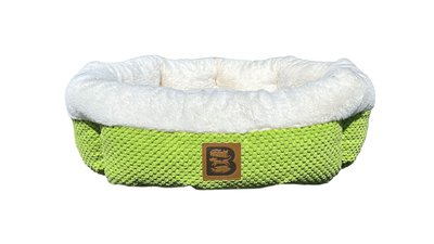 Brooklands Cozy Round Bed Cyber Lime