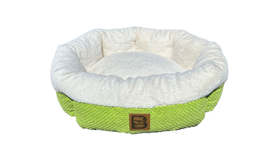 Brooklands Cozy Round Bed Cyber Lime