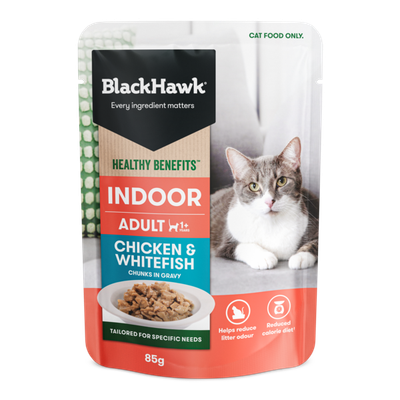 Blackhawk Cat Indoor Chicken &amp; Fish Sachets