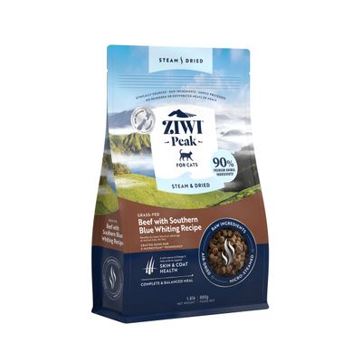 Ziwi Peak Cat Steam &amp; Dried  Beef