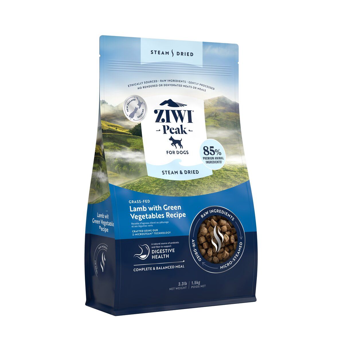 Ziwi Peak Cat Steam &amp; Dried Wild South Pacific Fish