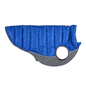 Red Dingo Puffer Jacket Navy/Turquoise