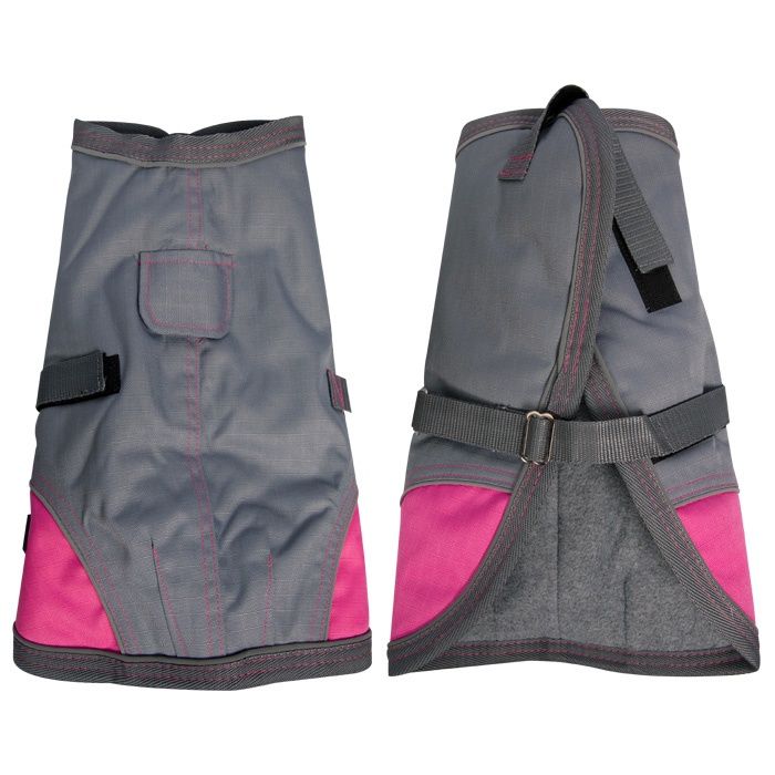 Nightwalker Waterproof Reflective Jacket Charcoal &amp; Pink