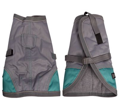 Nightwalker Waterproof Reflective Jacket Charcoal &amp; Teal