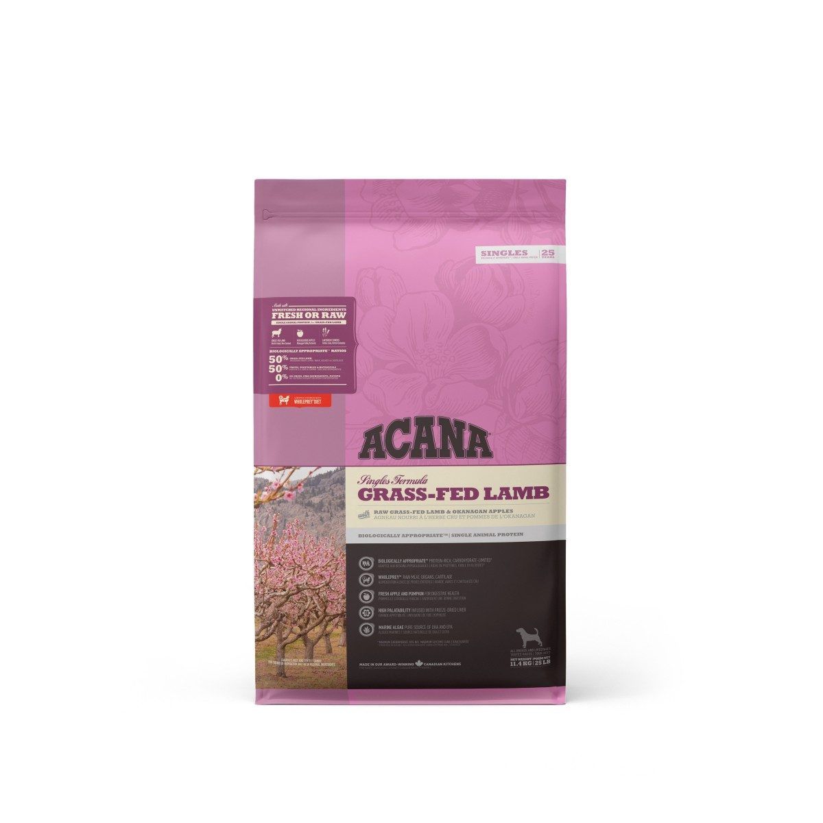 Acana Dog Singles Grass Fed Lamb