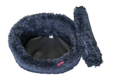 Yours Droolly Winter Bed Dark Grey