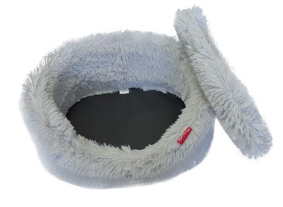 Yours Droolly Winter Bed Light Grey