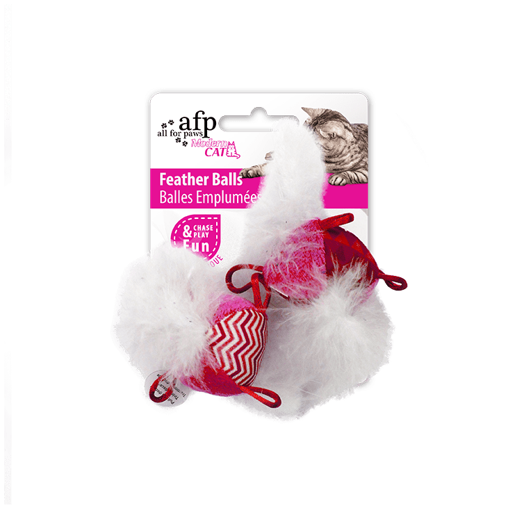 AFP Modern Cat - Feather Balls With Sound