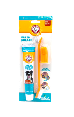 Arm &amp; Hammer Fresh Breath Dental Kit for Dogs Chicken