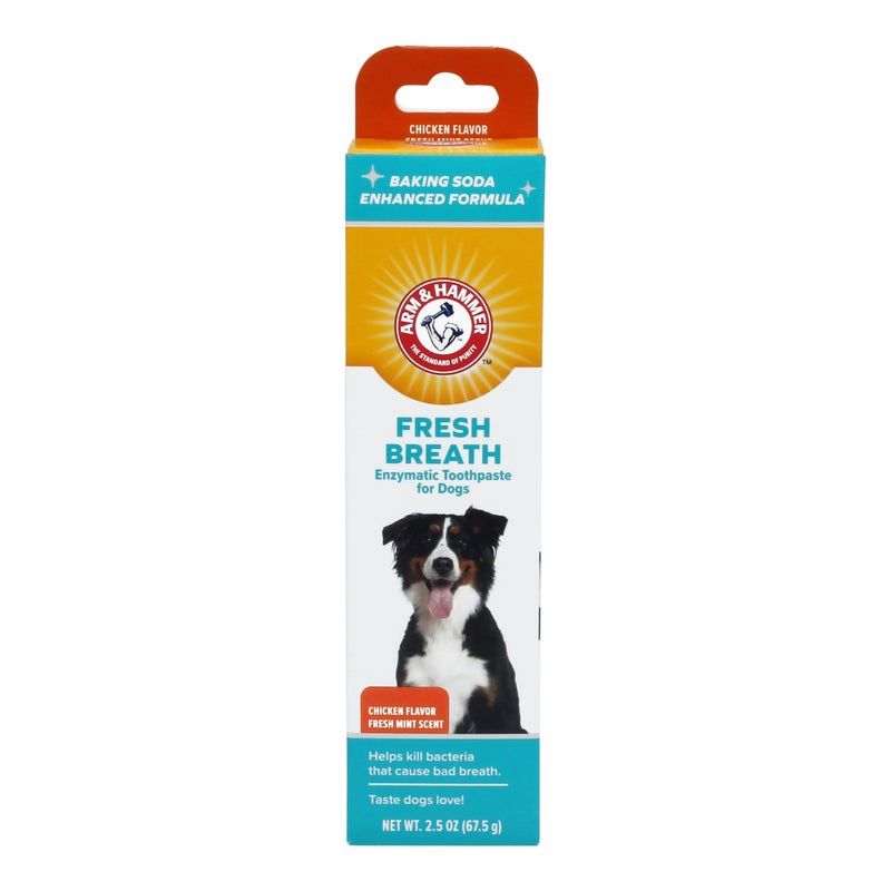 Arm &amp; Hammer Fresh Breath Enzymatic Toothpaste for  Dogs Chicken