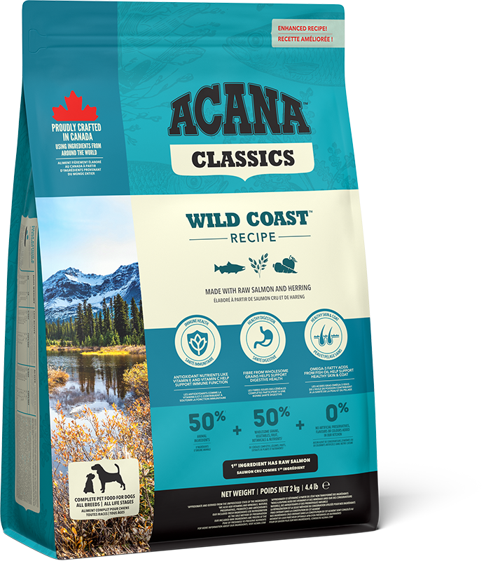 Acana Dog Classics - Wild Coast, Bag Size: 2kg