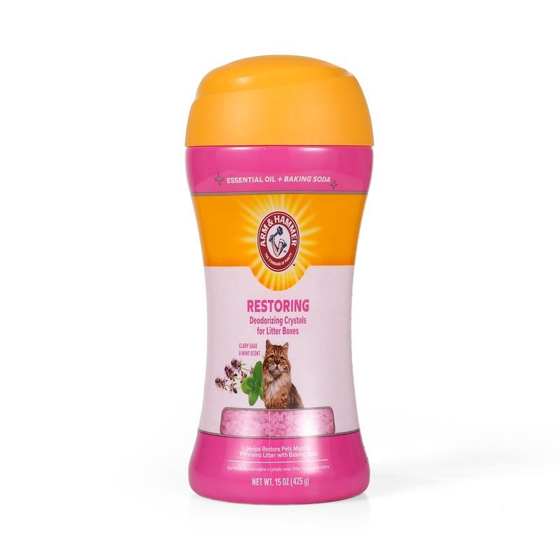 Arm &amp; Hammer Restoring Deodorizing Crystals for Cat Litter Boxes