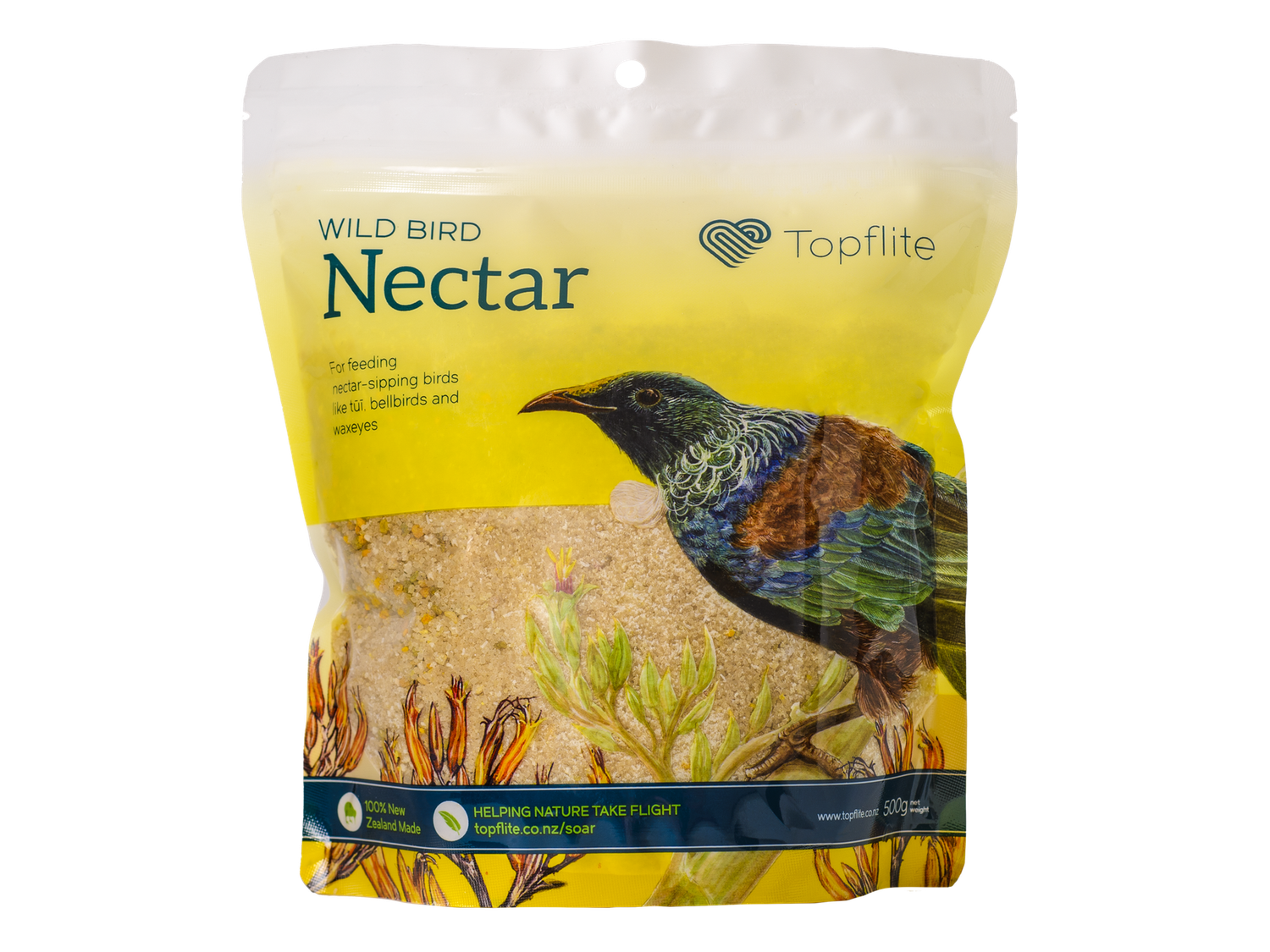 Topflite Wild Bird Nectar, Bag Size: 500g