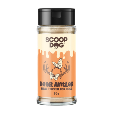 Scoop Dog Meal Topper Deer Antler