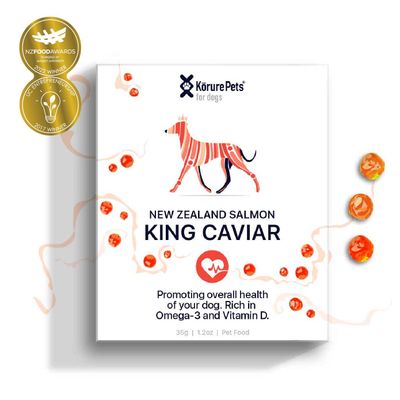 Korure Pets Salmon Caviar for Dogs