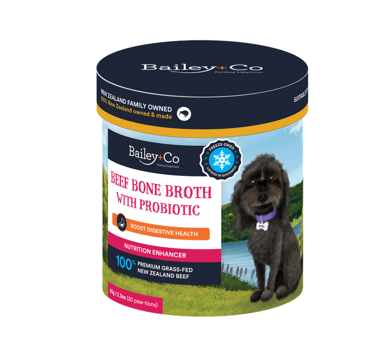 Bailey+Co Beef Bone Broth with Probiotic