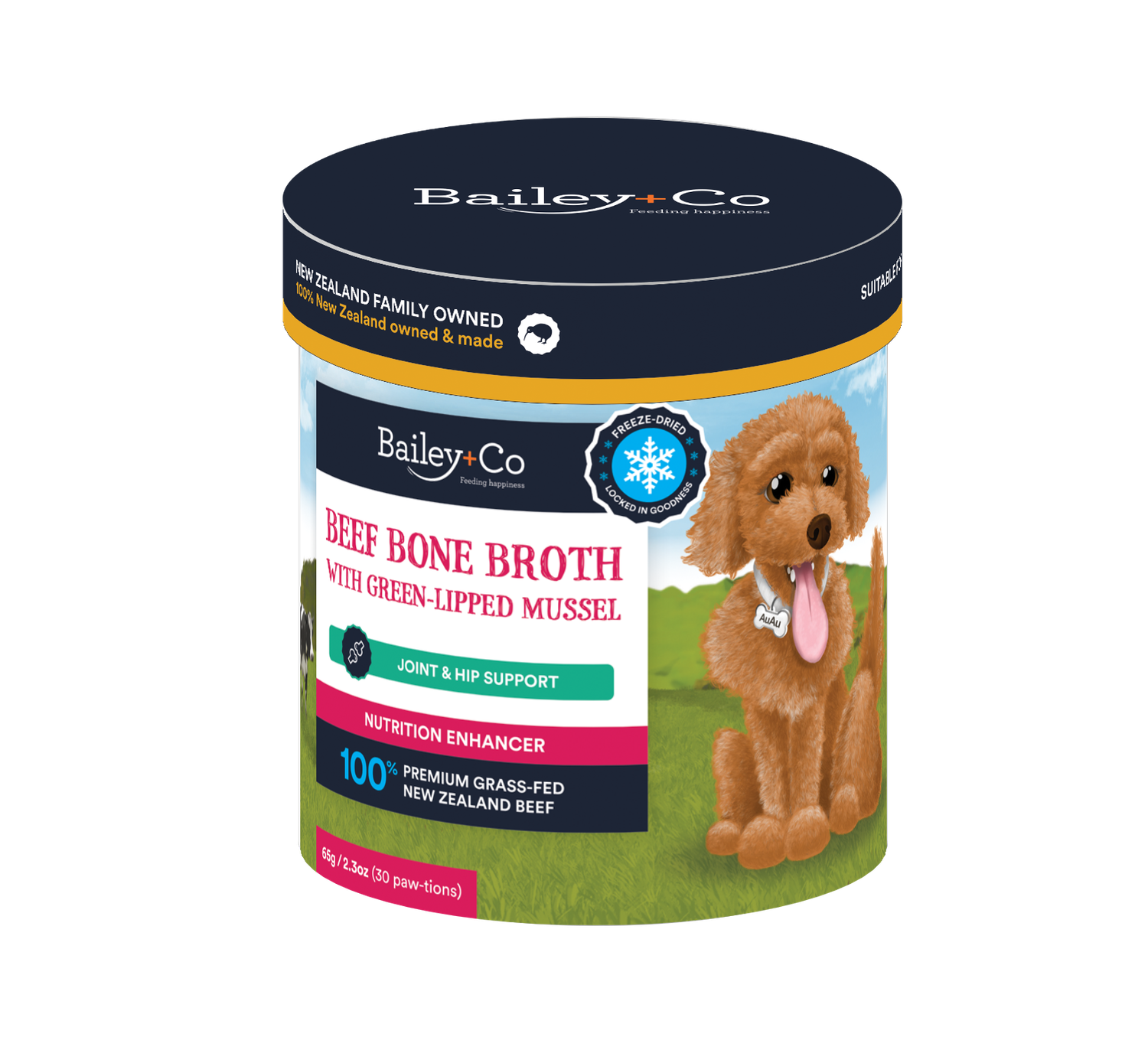 Bailey+Co Beef Bone Broth with Green Lipped Mussel