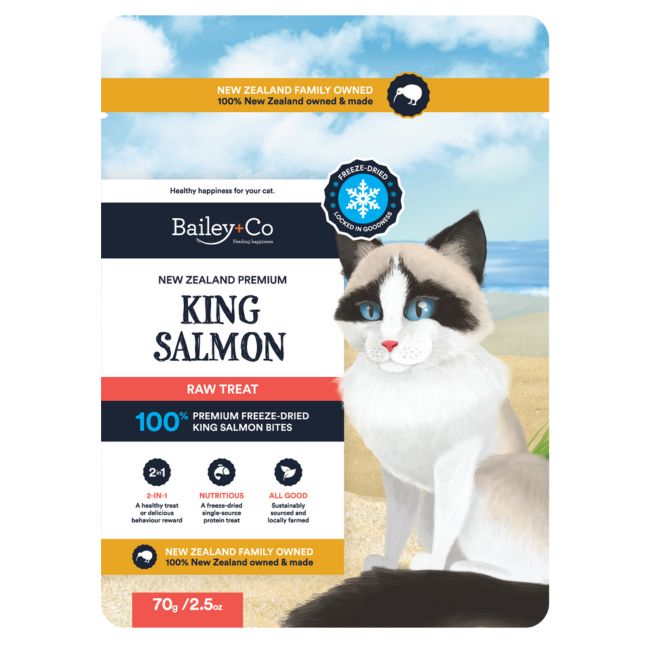 Bailey+Co Cat Treats King Salmon
