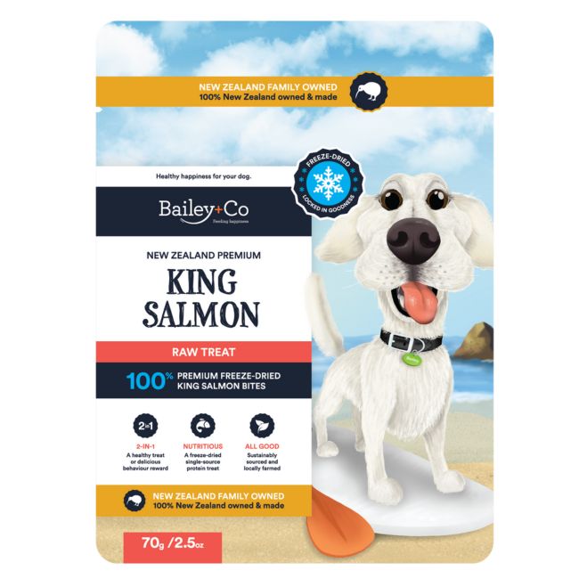 Bailey+Co Dog Treats King Salmon