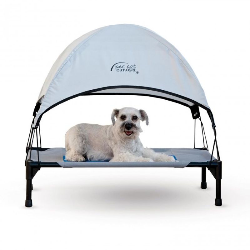 K&amp;H Pet Bed Canopy Grey, Size: Medium