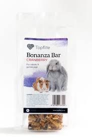 Topflite Rabbit &amp; Guinea Bonanza Bar, Flavour: Cranberry