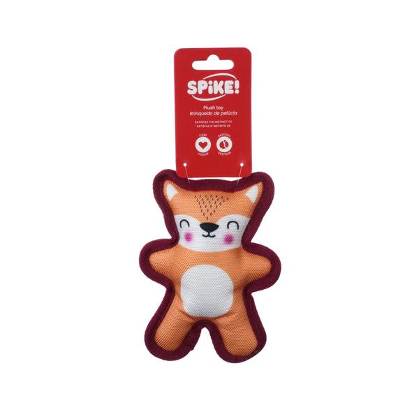 Spike Canvas Bear Dog Toy