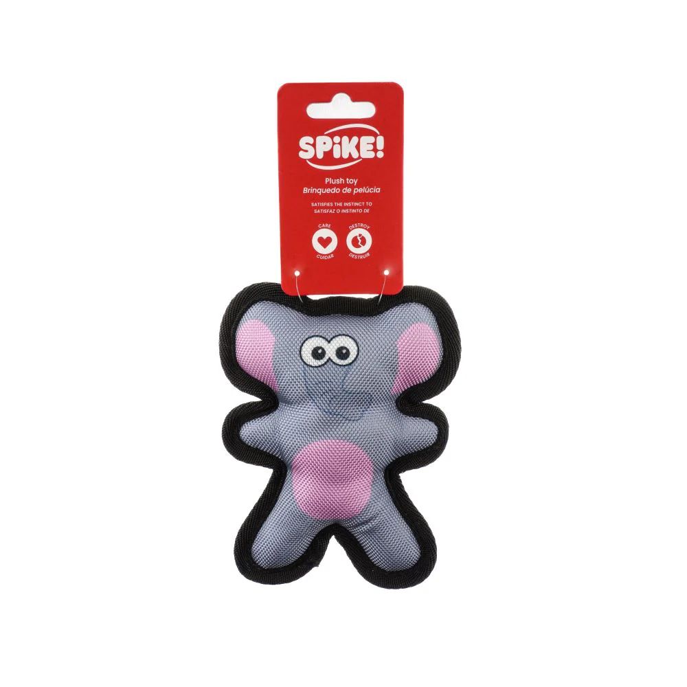 Spike Canvas Elephant Dog Toy