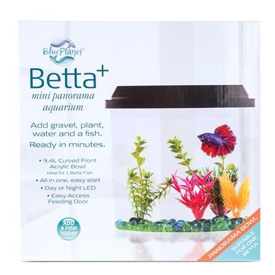 Blue Planet Betta Mini Aquarium Panorama 9Lt