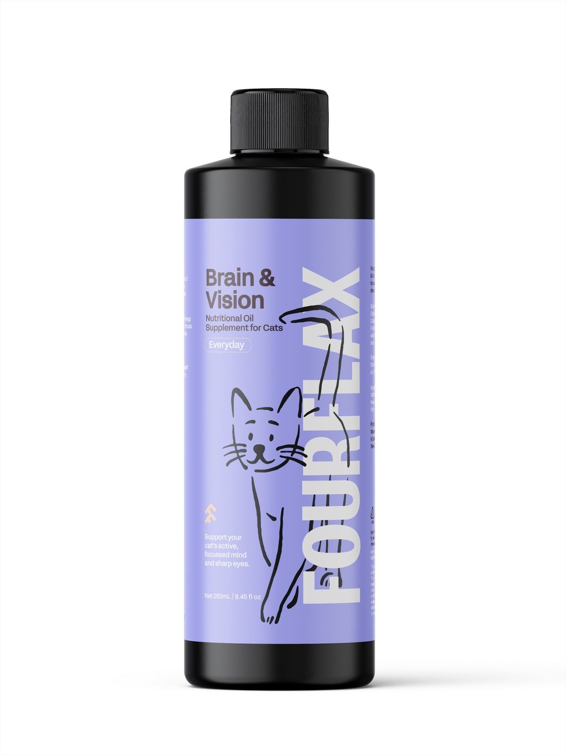 Fourflax Feline - Brain &amp; Vision Oil